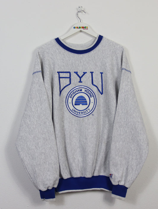 BYU BRIGHAM YOUNG SWEATER L