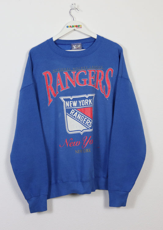 VINTAGE LEE NEW YORK RANGERS SWEATER XL