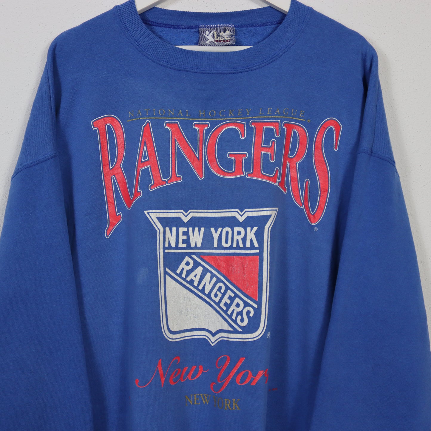 VINTAGE LEE NEW YORK RANGERS SWEATER XL