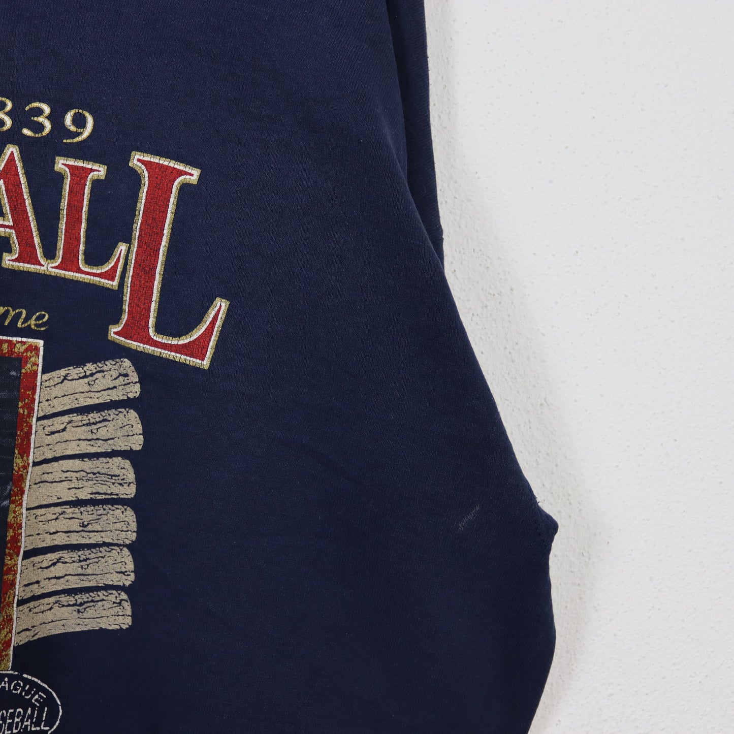 VINTAGE BASEBALL SWEATER L