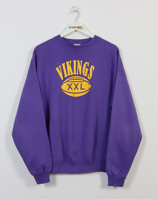 VINTAGE VIKINGS SWEATER L