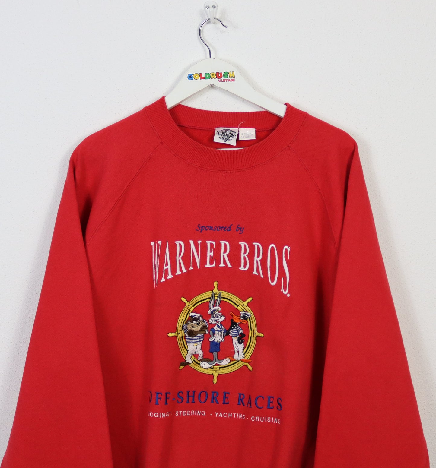 VINTAGE WARNER BROS SWEATER L