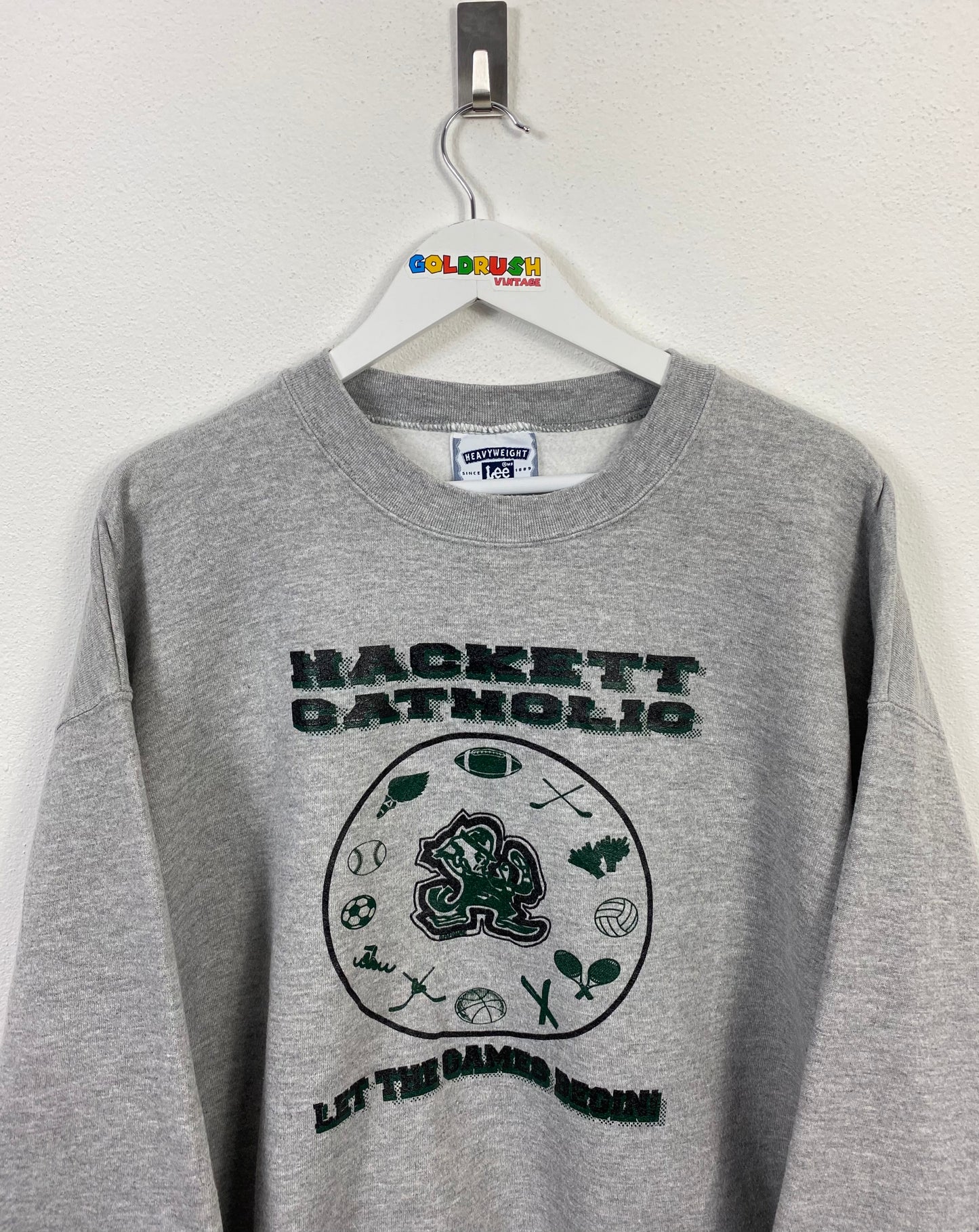 Lee Hackett Catholic Sweater XL