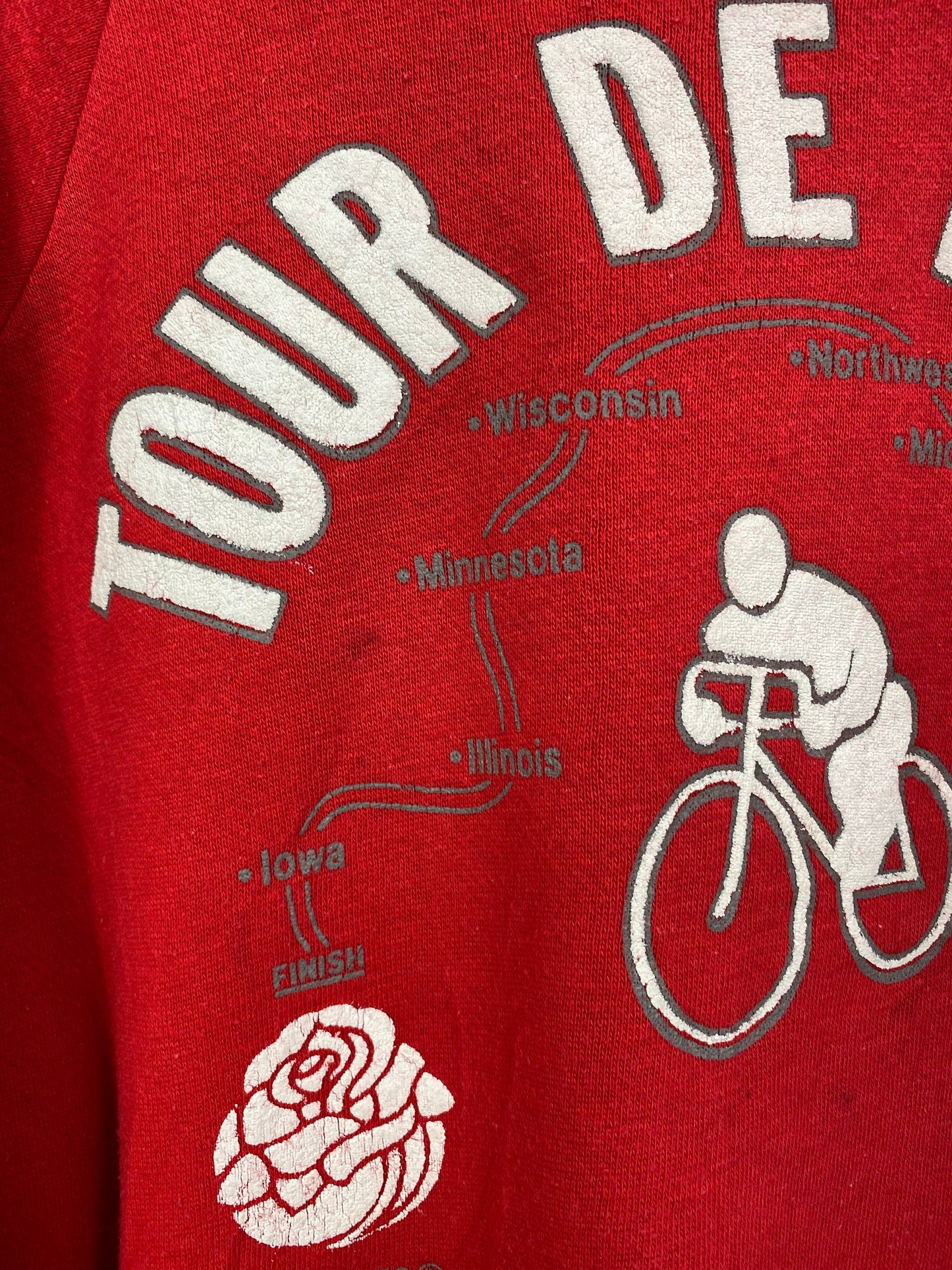 Vintage Tour de Big 10 Sweater L