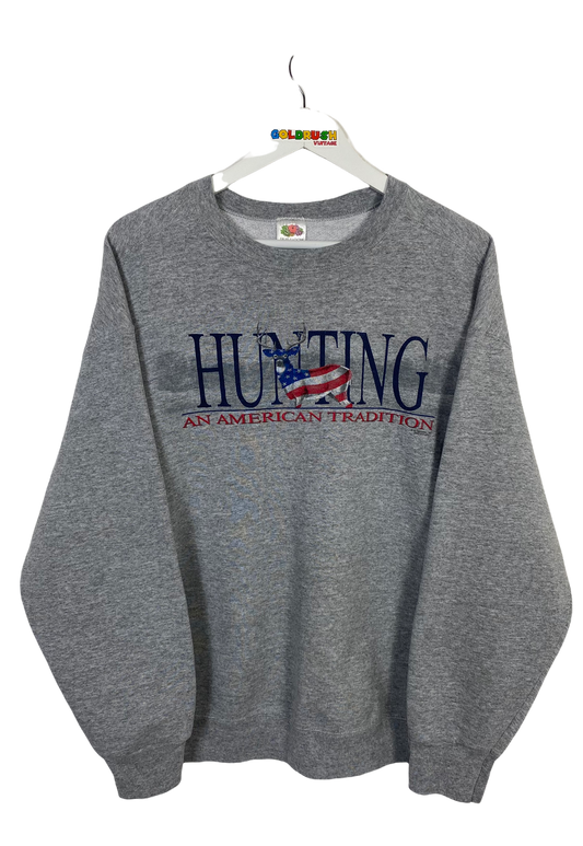 Hunting Vintage Sweater L