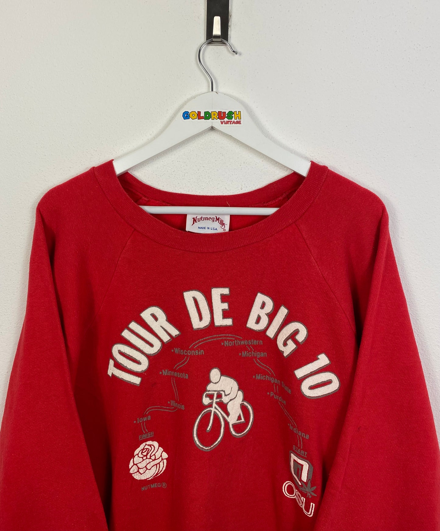 Vintage Tour de Big 10 Sweater L